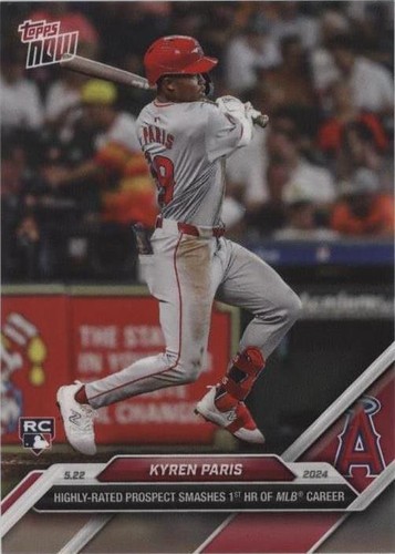 2024 Topps Now - Kyren Paris #223