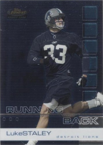 2002 Topps Finest Luke Staley #112