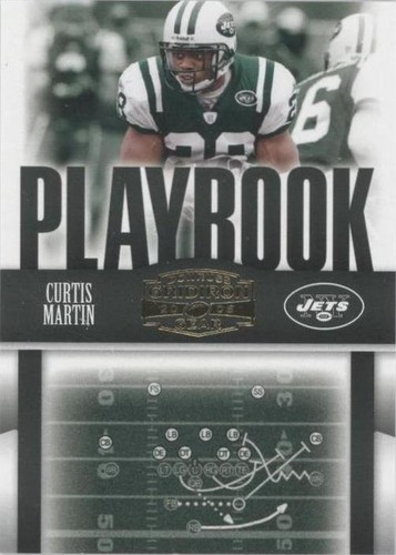 2006 Donruss Gridiron Gear Curtis Martin #PB-16