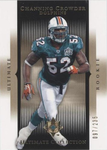 2005 Ultimate Collection Channing Crowder #136