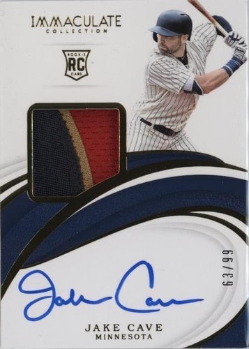 2019 Panini Immaculate Collection - Jake Cave #14