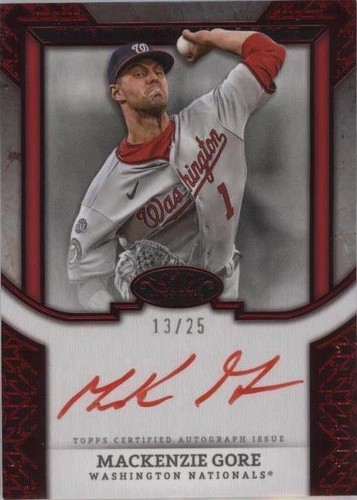 2024 Topps Tier One - MacKenzie Gore #T1TA-MG