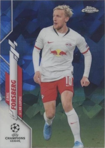 2019-20 Topps Chrome UCL Sapphire Edition Emil Forsberg #40