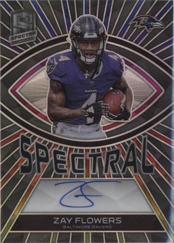 2023 Panini Spectra Zay Flowers #SS-ZF