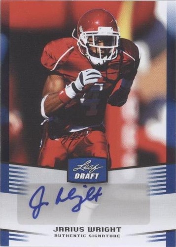 2012 Leaf Draft Jarius Wright #JW1