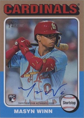 2024 Topps Heritage - Masyn Winn #ROA-MW