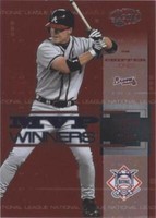 2004 Leaf - Chipper Jones #MW-18