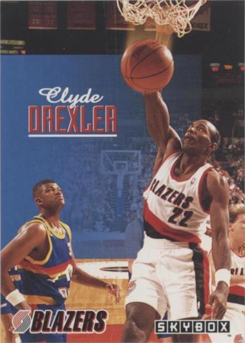 1992-93 Skybox - Clyde Drexler #201