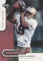 2005 Upper Deck NFL Foundations Marcus Maxwell #137