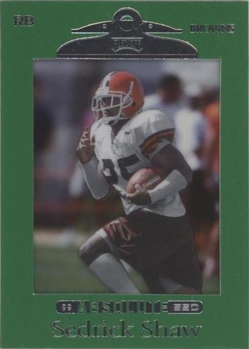 1999 Playoff Absolute SSD Sedrick Shaw #22