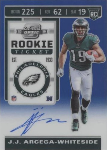 2019 Panini Contenders Optic J.J. Arcega-Whiteside #123