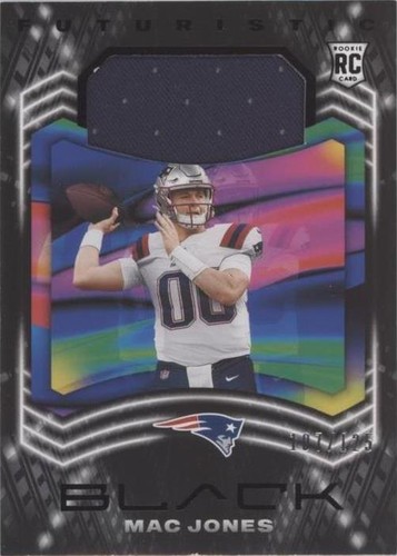 2021 Panini Black Mac Jones #F-MJ
