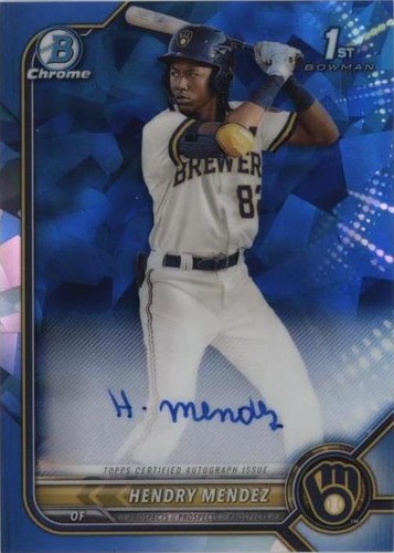 2022 Bowman Sapphire Edition - Hendry Mendez #BSPA-HM