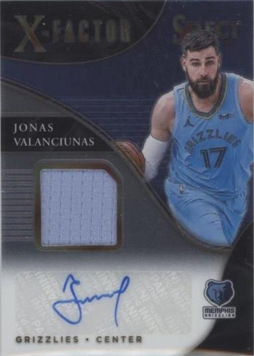 2020-21 Panini Select - Jonas Valanciunas #XF-JVC