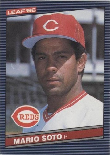 1986 Leaf Canadian - Mario Soto #119