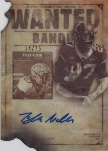 2023 Bowman's Best University Tyler Nubin #GS-TN