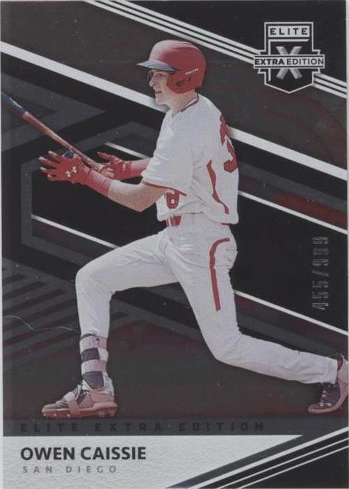 2020 Panini Elite Extra Edition - Owen Caissie #45