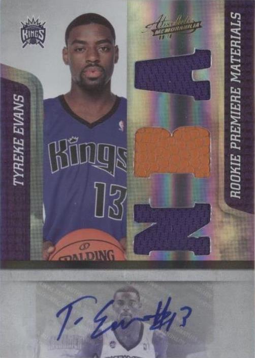 2009-10 绝对纪念品 - Tyreke Evans #166