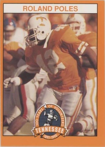 1990 100 Years of Tennessee Volunteers Roland Poles #42