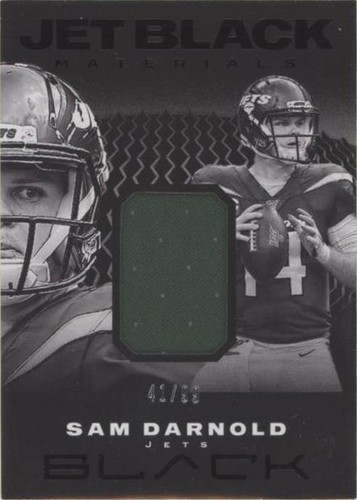 2020 Panini Black Sam Darnold #JB18