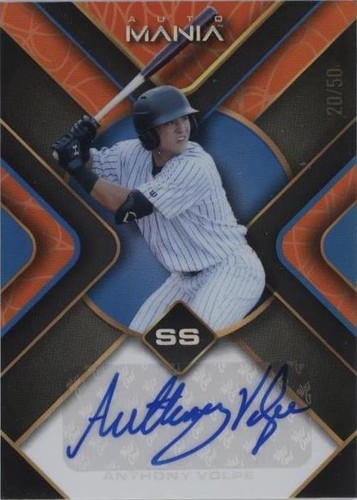 2023 Wild Card Auto Mania - Anthony Volpe #AM-TH4