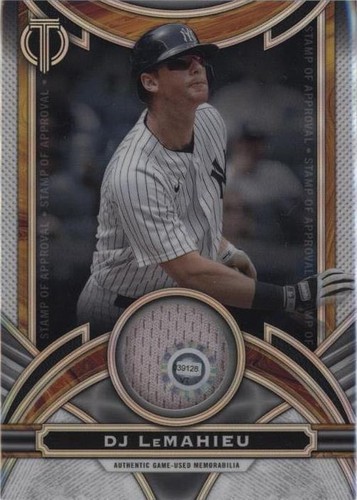 2023 Topps Tribute - D.J. LeMahieu #SOA-DL
