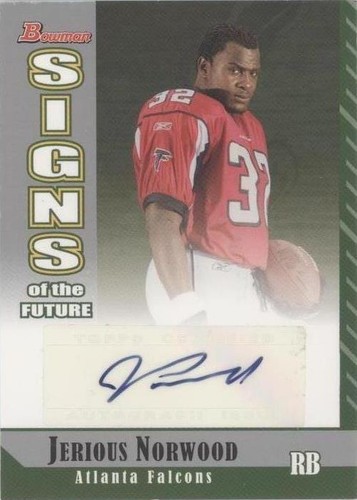 2006 Bowman Jerious Norwood #SF-JN