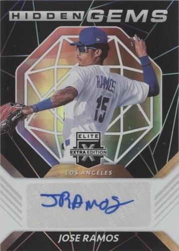2021 Panini Elite Extra Edition - Jose Ramos #HG-RA