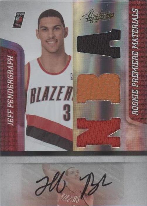 2009-10 Absolute Memorabilia - Jeff Pendergraph #162