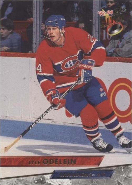 1993-94 Fleer Ultra - Lyle Odelein #354