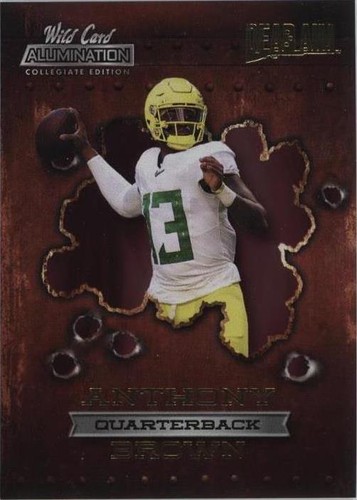 2021 Wild Card Alumination NIL Collegiate Edition Anthony Brown #ANDA-1