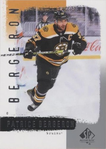 2020-21 SP Authentic - Patrice Bergeron #R31