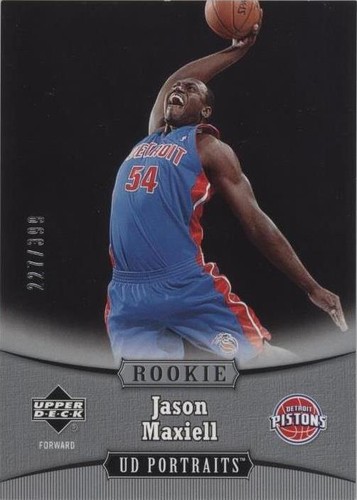 2005-06 Upper Deck Portraits - Jason Maxiell #121