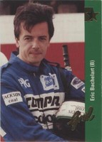 1992 Grid Motorcard Formula 1 - Eric Bachelart #176