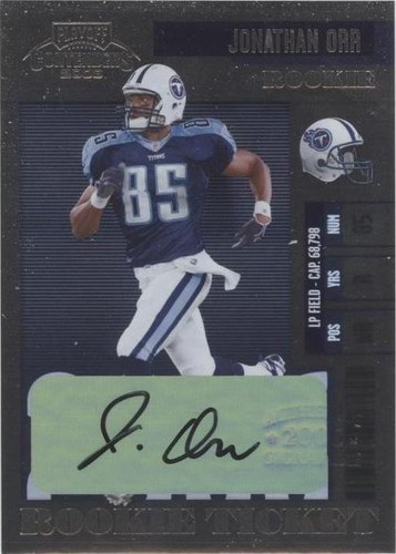 2006 Playoff Contenders Jonathan Orr #121