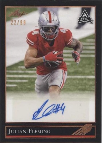2021 Leaf Memories Julian Fleming #BG-JF1