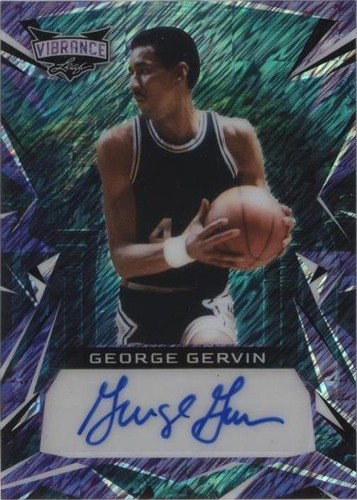 2023 Leaf Vibrance - George Gervin #BA-GG1