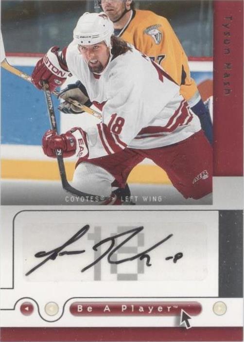 2005-06 Upper Deck Be a Player - Tyson Nash #TN