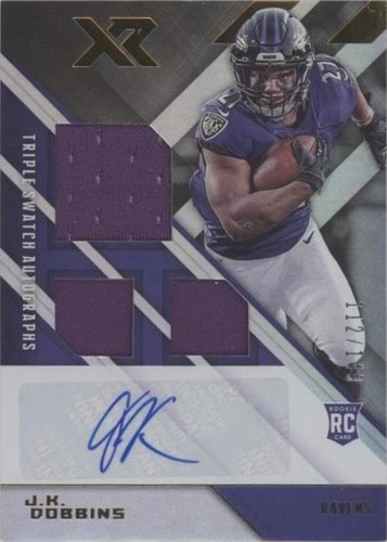 2020 Panini XR J.K. Dobbins #215