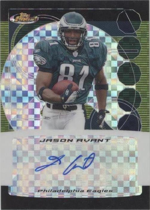 2006 Topps Finest Jason Avant #FA-JA