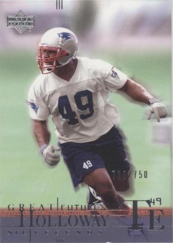 2001 Upper Deck NFL Legends Jabari Holloway #149