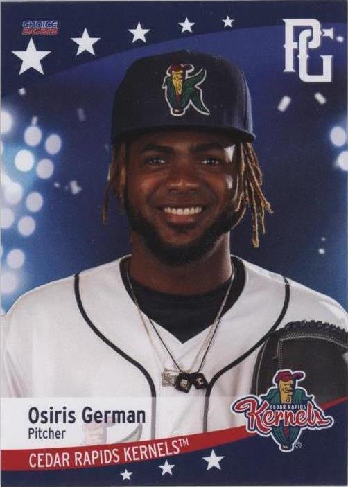2022 Choice Cedar Rapids Kernels - Osiris German #08