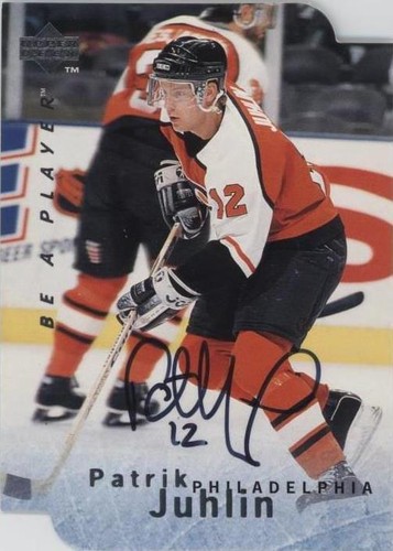 1995-96 Upper Deck Be a Player - Patrik Juhlin #S119