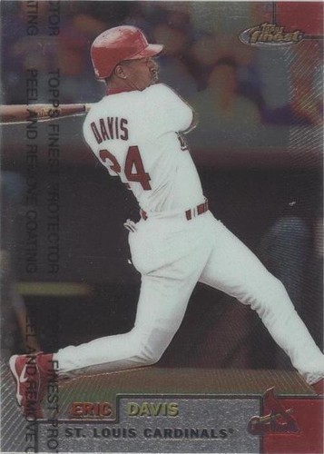 1999 Topps Finest - Eric Davis #189
