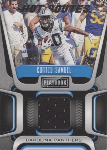 2020 Panini Playbook Curtis Samuel #HR-CS