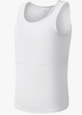 Wonababi Chest Binder, Transgender Binder Ultra Flat FTM Binder for Gynecomastia