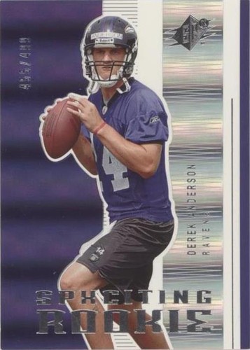 2005 SPx Derek Anderson #180