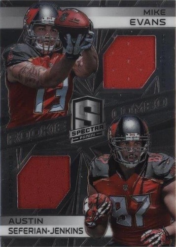 2014 Panini Spectra Austin Seferian-Jenkins Mike Evans #CR-MA