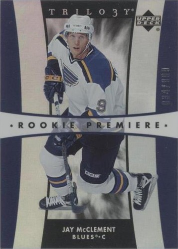 2005-06 Upper Deck Trilogy - Jay McClement #215