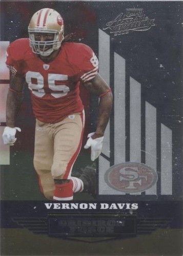 2008 Playoff Absolute Memorabilia Vernon Davis #GF-48